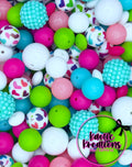 ACRYLIC SILICONE BEAD MIX #57 (33ct)