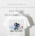 LILO and Stitch best day ever DTF Transfer