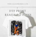 Dragon ball z goku anime print DTF print