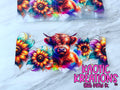 16OZ UV DTF LIBBY WRAP COLORFUL HIGHLAND COW 6U-461 (1ct)