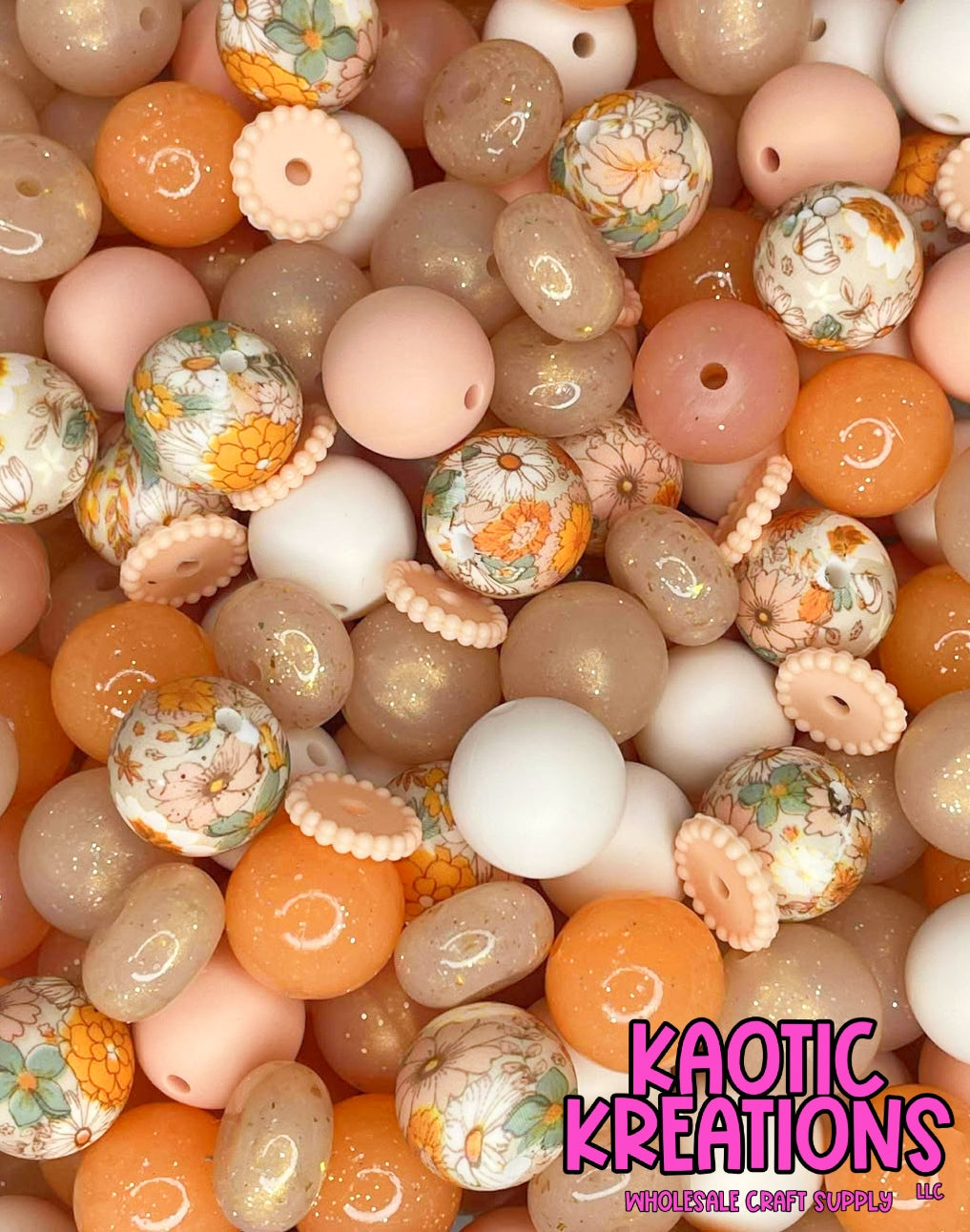*KAELANN'S KREATION* SILICONE BEAD MIX #13 (39ct)