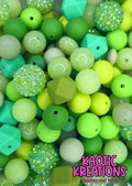 ACRYLIC SILICONE BEAD MIX #112 (44ct)