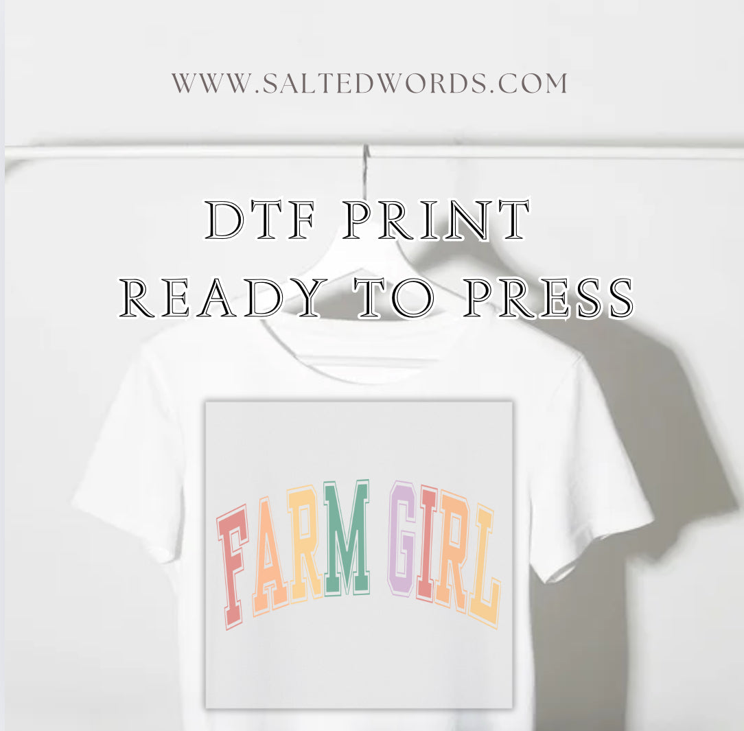 Farm Girl DTF Transfer