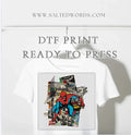 Spider man marvel kids print DTF print