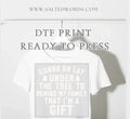 Gonna go lay under the tree to remind my family that I’m a gift funny Christmas print DTF print