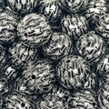 Cupid's Arrow Print Acrylic Beads