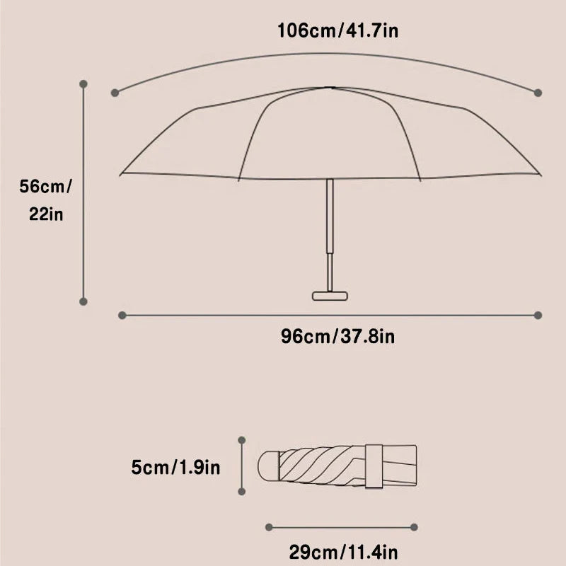 Pretty Cherry Blossoms Umbrella