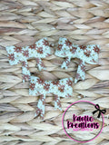 *SHOP EXCLUSIVE* D37 BEADABLE JUMBO SILICONE BOW DAISIES (1ct)